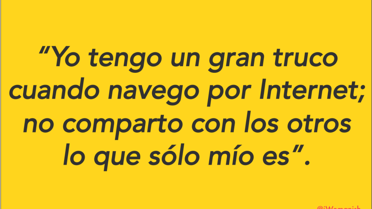 Una Poesia Para Ninos Sobre Seguridadeninternet Iwomanish